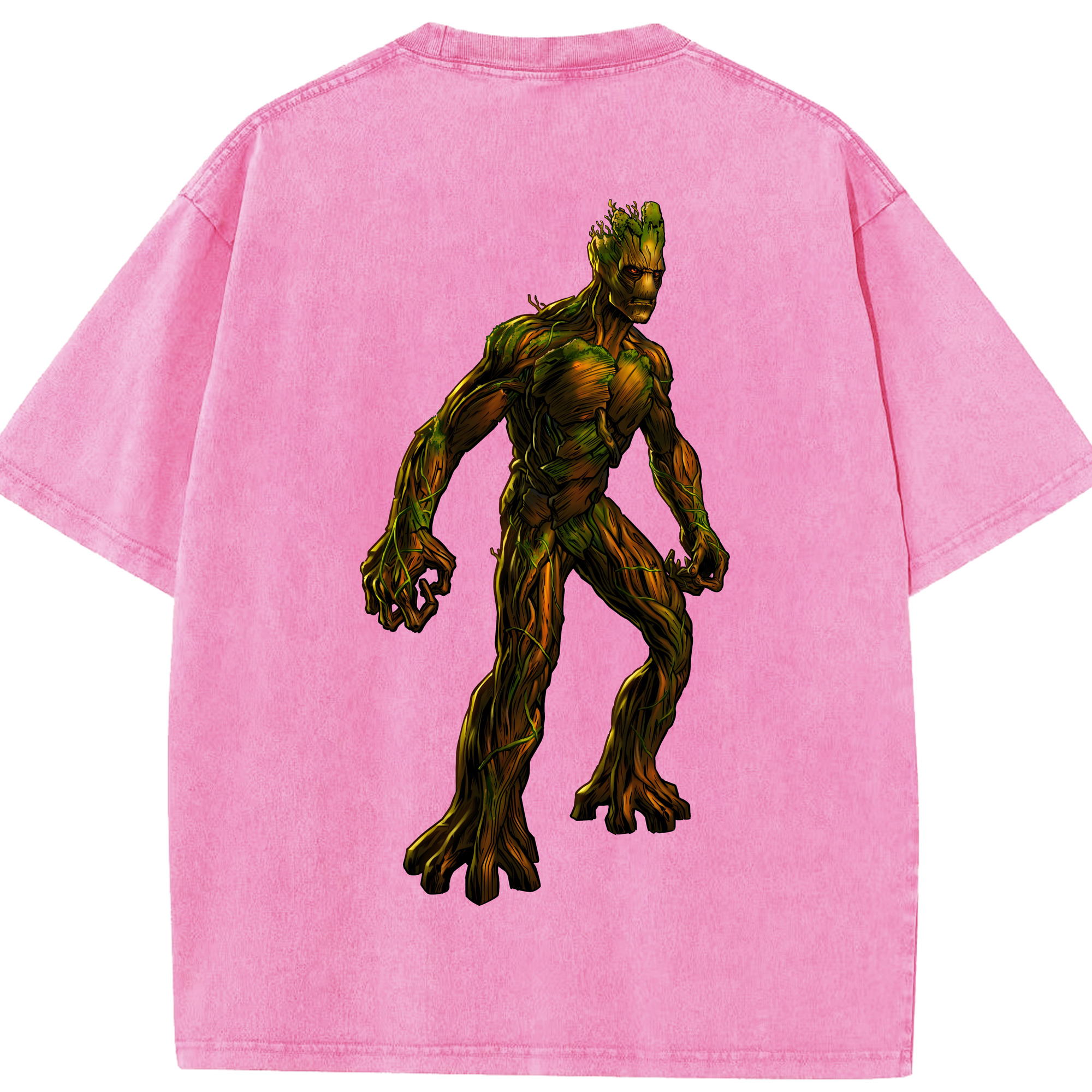 （画像用） アベンジャーズ The Avengers 綿100% ヴィンテージ風 半袖Tシャツ（背面プリント）